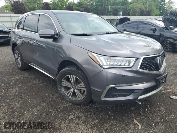 2018 Acura MDX with VIN 5J8YD4H36JL020199, listed as a Copart auction lot 58583595 with 112,602 mi miles and Salvage title. Bid and sale history available at DreamBid. Image 4.