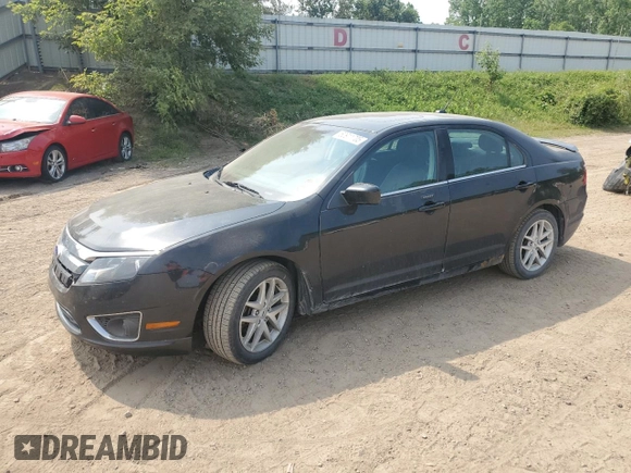 2012 Ford Fusion SEL with VIN 3FAHP0JA8CR257746, listed as a Copart auction lot 60911705 with 162,808 mi miles and Clean title. Bid and sale history available at DreamBid. Image 1.