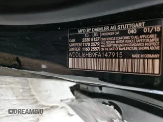 2015 Mercedes-Benz CLS 400 z VIN WDDLJ6HB9FA147915, wystawiony jako Copart lot #50195795 z przebiegiem 131 550 mil mil oraz Szkoda całkowita • Salvage title. Historia ofert i sprzedaży dostępna na DreamBid. Obrazek 15.