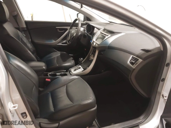 2012 Hyundai Elantra GLS with VIN 5NPDH4AE8CH100012, listed as a IAAI auction lot 40133634 with 82,423 mi miles. Bid and sale history available at carsss.com. Image 5.
