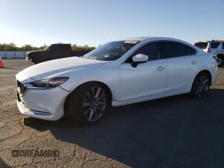 2019 Mazda 6 Grand Touring Reserve with VIN JM1GL1WY2K1508914, listed as a Copart auction lot 76775483 with 46,975 mi miles and . Bid and sale history available at carsss.com. Image 1.