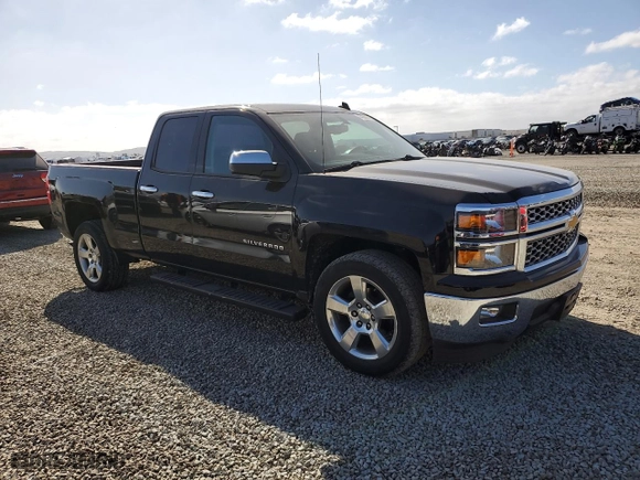 2014 Chevrolet Silverado 1500 LT with VIN 1GCRCREC8EZ360402, listed as a Copart auction lot 44456685 with 127,622 mi miles and Salvage Title. Bid and sale history available at carsss.com. Image 4.