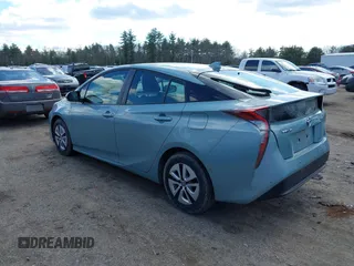 2018 Toyota Prius Two with VIN JTDKBRFU7J3590988, listed as a IAAI auction lot 41876636 with 72,851 mi miles. Bid and sale history available at carsss.com. Image 3.