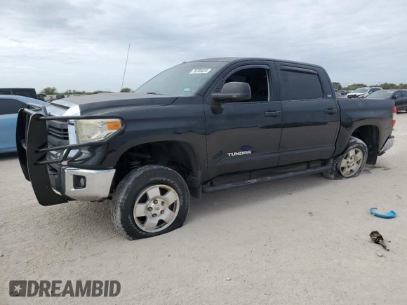 2014 Toyota Tundra 4WD Truck with VIN 5TFDM5F14EX051518, listed as a Copart auction lot 76700424 with 157,451 mi miles and Salvage Title. Bid and sale history available at carsss.com. Image 1.