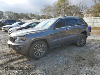 2018 Jeep Grand Cherokee Limited z VIN 1C4RJEBG2JC131104, wystawiony jako Copart lot #38377084 z przebiegiem 155 457 mil mil oraz Szkoda całkowita • Salvage title. Historia ofert i sprzedaży dostępna na DreamBid. Obrazek 1.