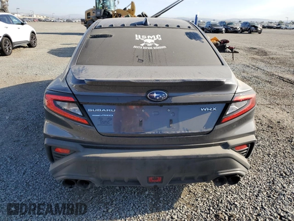 2023 Subaru WRX Premium с VIN JF1VBAH60P8805562, выставлен на аукционе Copart как лот 68148074 с пробегом 26 458 миль миль и Списание • Salvage title. История ставок и продаж доступна на DreamBid. Изображение 6.