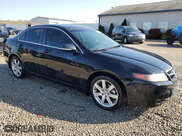 2004 Acura TSX with VIN JH4CL96844C044978, listed as a Copart auction lot 52014485 with 186,661 mi miles and Salvage Title. Bid and sale history available at carsss.com. Image 4.