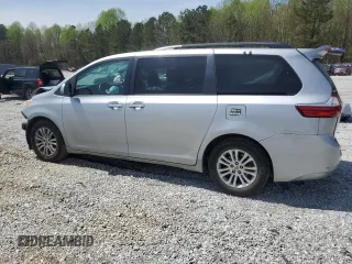 2015 Toyota Sienna XLE with VIN 5TDYK3DC4FS559737, listed as a Copart auction lot 51481575 with 148,181 mi miles and Salvage Title. Bid and sale history available at carsss.com. Image 2.
