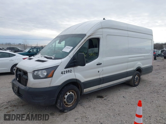 2020 Ford Transit Cargo with VIN 1FTBR3X81LKB42992, listed as a IAAI auction lot 41363461 with 206,522 mi miles and . Bid and sale history available at carsss.com. Image 17.