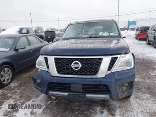 2020 Nissan Armada SL with VIN JN8AY2NC5LX519119, listed as a IAAI auction lot 41447880 with 100,862 mi miles. Bid and sale history available at carsss.com. Image 12.