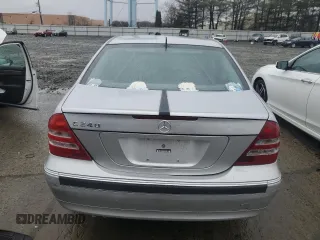 2002 Mercedes-Benz C 230/260/280/320 with VIN WDBRF61J62F291411, listed as a Copart auction lot 49025615 with Not Provided miles and Salvage Title. Bid and sale history available at DreamBid. Image 6.