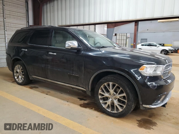 2014 Dodge Durango Citadel with VIN 1C4RDHEG9EC381319, listed as a Copart auction lot 42186505 with 174,104 mi miles and Salvage title. Bid and sale history available at DreamBid. Image 4.