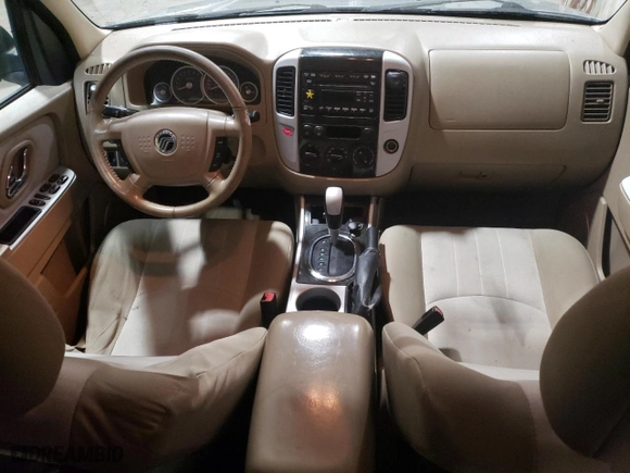 2007 Mercury Mariner Luxury with VIN 4M2CU91147KJ00348, listed as a Copart auction lot 89218185 with 184,182 mi miles and Salvage Title. Bid and sale history available at carsss.com. Image 8.