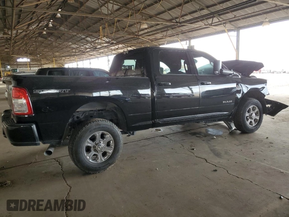 2022 Ram 2500 Lone Star z VIN 3C6UR5DLXNG190148, wystawiony jako Copart lot #50540685 z przebiegiem 37 639 mil mil oraz Szkoda całkowita • Salvage title. Historia ofert i sprzedaży dostępna na DreamBid. Obrazek 3.