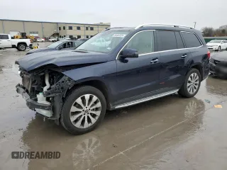2017 Mercedes-Benz GLS with VIN 4JGDF6EE6HA980780, listed as a Copart auction lot 39303324 with 49,022 mi miles. Bid and sale history available at carsss.com. Image 1.