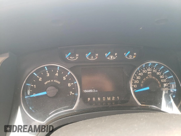 2014 Ford F-150 XL with VIN 1FTFW1EF3EKE76976, listed as a Copart auction lot 62586565 with 184,469 mi miles and Salvage title. Bid and sale history available at DreamBid. Image 9.