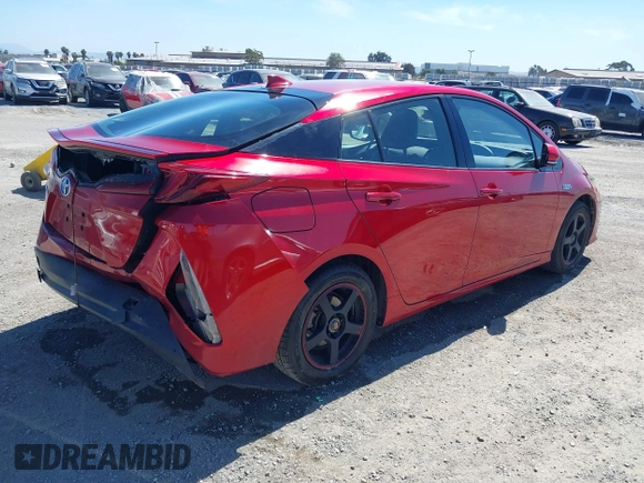 2017 Toyota Prius Plus with VIN JTDKARFP2H3045871, listed as a IAAI auction lot 39010761 with 91,544 mi miles and . Bid and sale history available at DreamBid. Image 4.