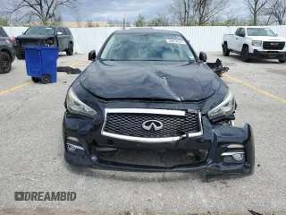 2017 Infiniti Q50 Signature Edition с VIN JN1EV7AR3HM837913, выставлен на аукционе Copart как лот 50824515 с пробегом Не указан миль и Списание • Salvage title. История ставок и продаж доступна на DreamBid. Изображение 5.