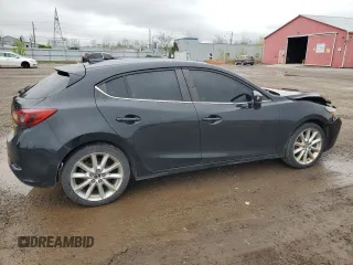 2017 Mazda 3 Grand Touring z VIN JM1BN1M33H1119719, wystawiony jako Copart lot #55728905 z przebiegiem 217 372 mil mil oraz Szkoda całkowita • Salvage title. Historia ofert i sprzedaży dostępna na DreamBid. Obrazek 3.