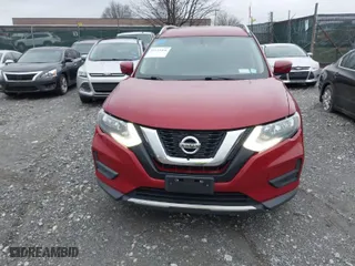 2017 Nissan Rogue SL with VIN JN8AT2MV6HW267377, listed as a IAAI auction lot 41143466 with 200,964 mi miles. Bid and sale history available at carsss.com. Image 12.
