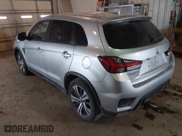 2020 Mitsubishi Outlander Sport SE 2.0 with VIN JA4AP4AU0LU029501, listed as a IAAI auction lot 41394227 with 88,417 mi miles. Bid and sale history available at carsss.com. Image 3.