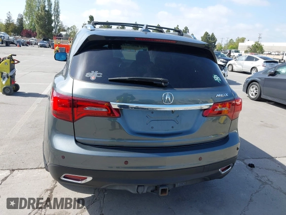 2014 Acura MDX Tech Pkg with VIN 5FRYD3H47EB002867, listed as a IAAI auction lot 42114630 with 162,182 mi miles. Bid and sale history available at carsss.com. Image 16.