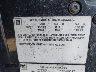 1996 Chevrolet Camaro Z28 z VIN 2G1FP32PXT2166409, wystawiony jako IAAI lot #41264761 z przebiegiem 143 820 mil mil oraz . Historia ofert i sprzedaży dostępna na DreamBid. Obrazek 9.