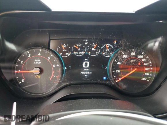 2017 Chevrolet Camaro 2SS with VIN 1G1FG1R71H0166432, listed as a Copart auction lot 66192895 with 70,238 mi miles and Clean title. Bid and sale history available at DreamBid. Image 9.