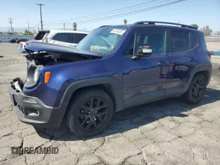 2017 Jeep Renegade Altitude with VIN ZACCJABB0HPF57690, listed as a Copart auction lot 58326485 with 141,998 mi miles and Salvage title. Bid and sale history available at DreamBid. Image 1.