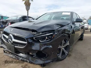 2025 Mercedes-Benz C 300 with VIN W1KAF4GBXSR238038, listed as a IAAI auction lot 41682379 with 431 mi miles and . Bid and sale history available at DreamBid. Image 6.