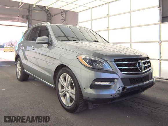 2012 Mercedes-Benz M 350 with VIN 4JGDA2EB7CA057083, listed as a Copart auction lot 56257605 with 184,579 mi miles and Clean Title. Bid and sale history available at DreamBid. Image 1.