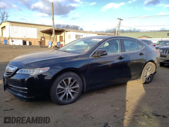 2017 Acura TLX w/Technology Pkg with VIN 19UUB1F54HA001731, listed as a Copart auction lot 88278215 with 104,163 mi miles and Salvage Title. Bid and sale history available at carsss.com. Image 1.