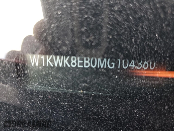 2021 Mercedes-Benz C 300 with VIN W1KWK8EB0MG104360, listed as a Copart auction lot 51353924 with 11,794 mi miles and Salvage Title. Bid and sale history available at DreamBid. Image 13.