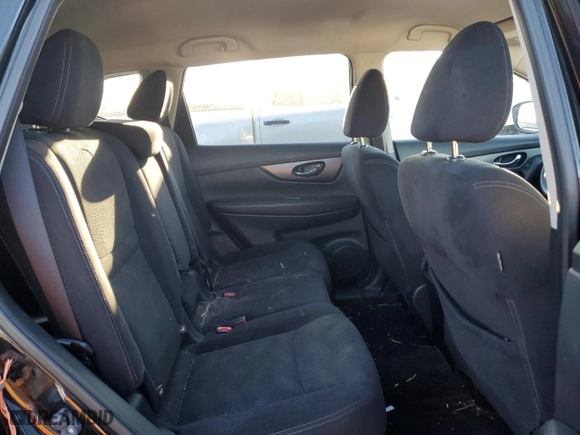 2016 Nissan Rogue SV with VIN JN8AT2MT3GW026759, listed as a Copart auction lot 87504455 with 173,660 mi miles and Salvage Title. Bid and sale history available at carsss.com. Image 12.