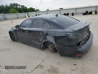 2007 Lexus IS 350 with VIN JTHBE262275015464, listed as a Copart auction lot 55032655 with 157,648 mi miles and Salvage Title. Bid and sale history available at DreamBid. Image 2.