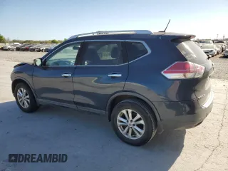 2016 Nissan Rogue SV with VIN KNMAT2MT0GP698512, listed as a Copart auction lot 49680445 with 90,849 mi miles and Salvage Title. Bid and sale history available at carsss.com. Image 2.