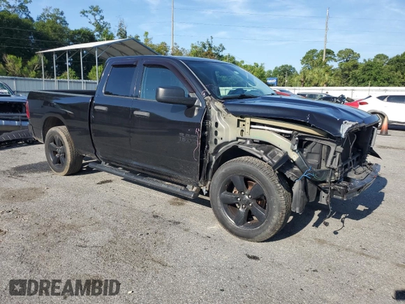 2017 Ram 1500 Express with VIN 1C6RR6FT0HS825397, listed as a Copart auction lot 60722025 with 75,769 mi miles and Salvage title. Bid and sale history available at DreamBid. Image 4.