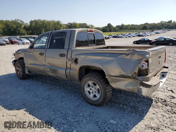 2007 Dodge Dakota SLT with VIN 1D7HE48K87S166384, listed as a Copart auction lot 69531474 with 102,092 mi miles and Salvage Title. Bid and sale history available at carsss.com. Image 2.