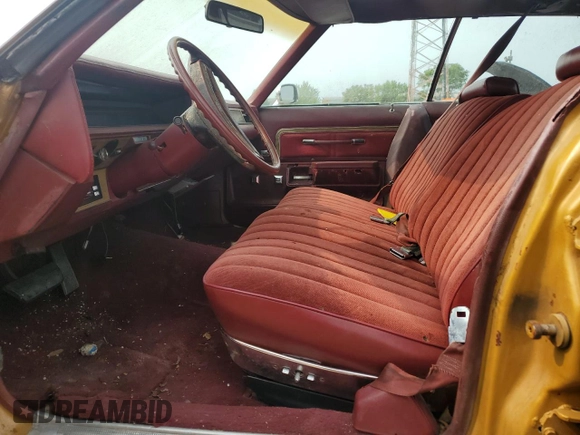 1975 Chevrolet Caprice with VIN 1N39Y5S114374, listed as a Copart auction lot 59376965 with 62,781 mi miles and Clean title. Bid and sale history available at DreamBid. Image 7.