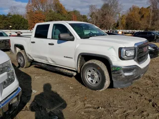 2017 GMC Sierra 1500 with VIN 3GTP1LEH7HG319673, listed as a Copart auction lot 81313114 with 96,912 mi miles and Salvage Title. Bid and sale history available at DreamBid. Image 4.