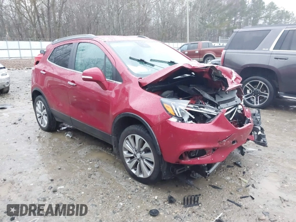 2019 Buick Encore Preferred with VIN KL4CJESBXKB839709, listed as a IAAI auction lot 41473778 with 87,383 mi miles and . Bid and sale history available at DreamBid. Image 1.