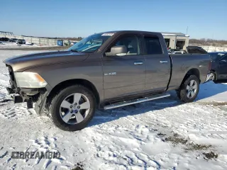 2010 Dodge 1500 SLT with VIN 1D7RB1GP8AS127116, listed as a Copart auction lot 46062355 with 106,546 mi miles and Salvage Title. Bid and sale history available at carsss.com. Image 1.