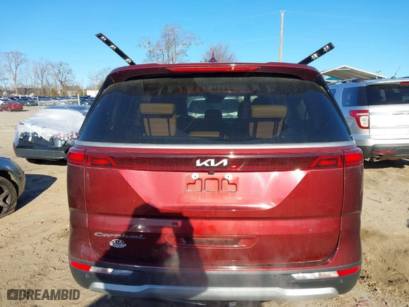 2022 Kia Carnival LXS with VIN KNDNB4H37N6080519, listed as a IAAI auction lot 41622263 with 81,904 mi miles. Bid and sale history available at carsss.com. Image 17.