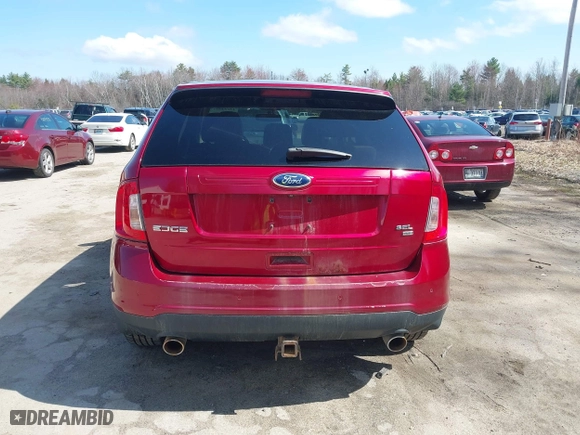 2013 Ford Edge SEL with VIN 2FMDK4JC1DBB91326, listed as a IAAI auction lot 42090946 with 209,400 mi miles. Bid and sale history available at carsss.com. Image 16.