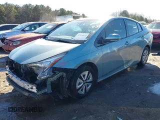 2018 Toyota Prius Two with VIN JTDKBRFU3J3581527, listed as a IAAI auction lot 41304839 with 120,629 mi miles. Bid and sale history available at carsss.com. Image 2.