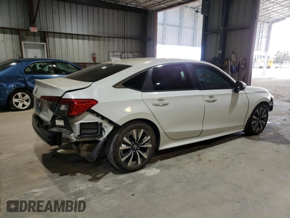 2024 Honda Civic Sedan EX with VIN 2HGFE1F73RH337701, listed as a Copart auction lot 72907524 with 3,180 mi miles and Salvage Title. Bid and sale history available at carsss.com. Image 3.