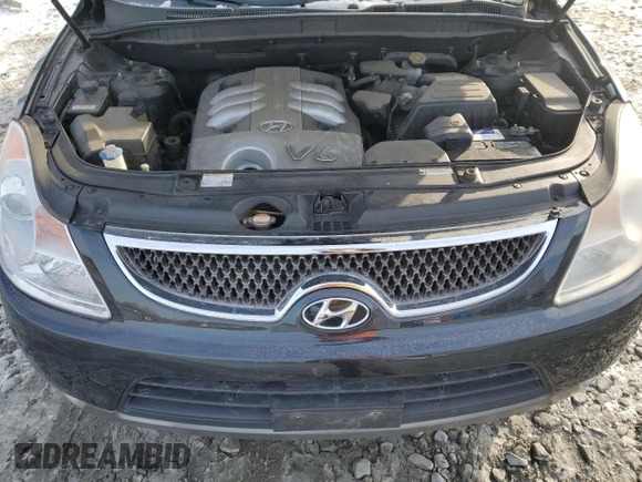 2007 Hyundai Veracruz GLS with VIN KM8NU73C57U008554, listed as a Copart auction lot 42334605 with 101,057 mi miles and Salvage Title. Bid and sale history available at DreamBid. Image 12.
