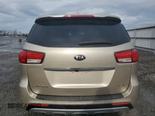 2015 Kia Sedona SX-L with VIN KNDME5C12F6031793, listed as a Copart auction lot 43320815 with 152,432 mi miles and Salvage Title. Bid and sale history available at DreamBid. Image 6.
