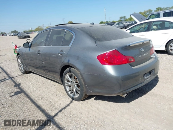 2011 Infiniti G37 x Sport Appearance Edition with VIN JN1CV6AR7BM405043, listed as a IAAI auction lot 40512509 with Not Provided miles and . Bid and sale history available at DreamBid. Image 3.
