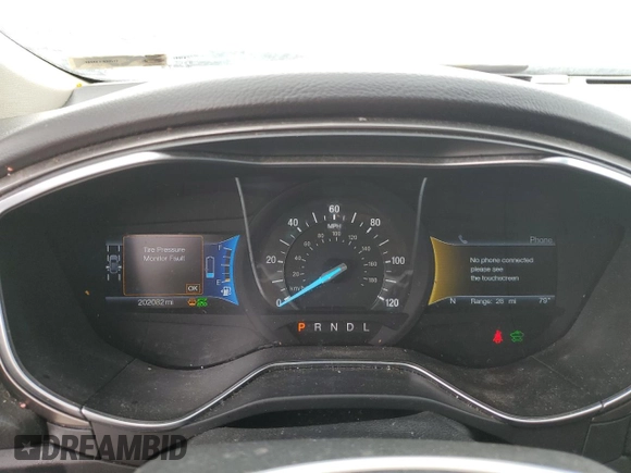 2017 Ford Fusion Hybrid SE with VIN 3FA6P0LU0HR319081, listed as a Copart auction lot 55345405 with 202,082 mi miles and Non repairable. Bid and sale history available at DreamBid. Image 9.